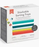 Stackable Puzzle Sorting Trays