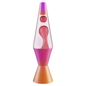 14.5" LAVA LAMP - Heat Ombre/Red/Clear - Tigertree