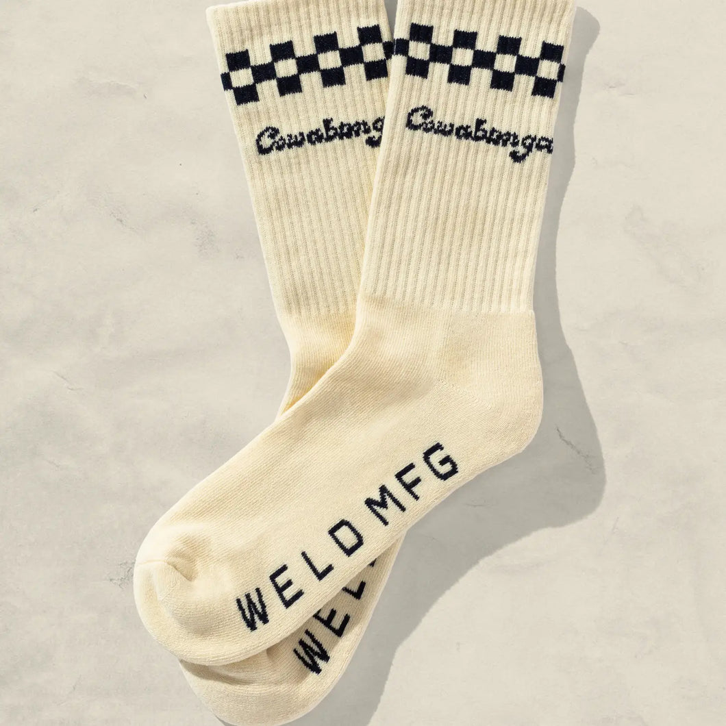 Cowabunga Crew Socks - Tigertree