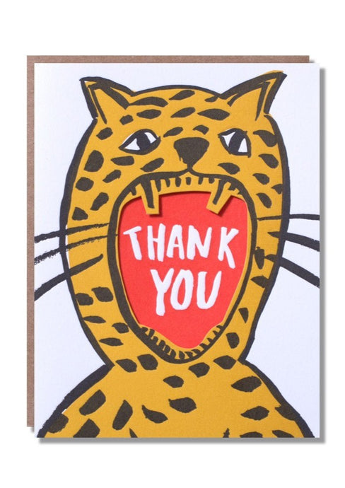 Thank You Roar Card - Tigertree
