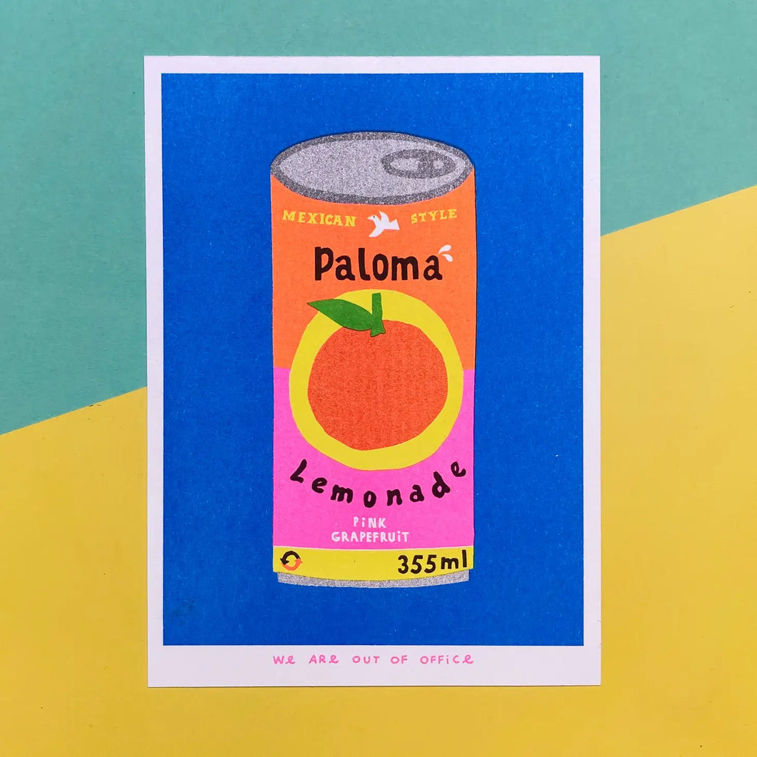 Paloma Lemonade Print - Tigertree