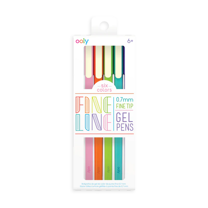 Fine Line Colored Gel Pens - Tigertree