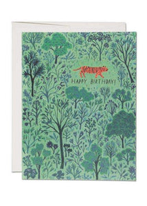 Orange Tiger Birthday Card - Tigertree