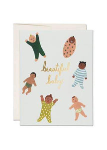 Beautiful Baby Card - Tigertree