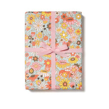 Load image into Gallery viewer, Groovy Bloom Wrapping Paper - Tigertree

