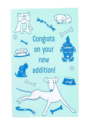 Congrats Dog Card - Tigertree