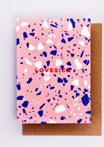 Lovesick Terrazzo Card - Tigertree