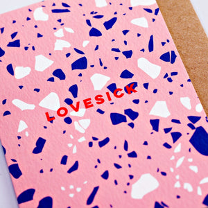Lovesick Terrazzo Card - Tigertree