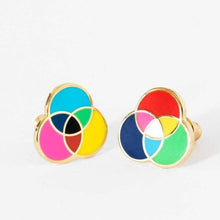 Load image into Gallery viewer, RGB &amp; CMYK Earrings - Tigertree
