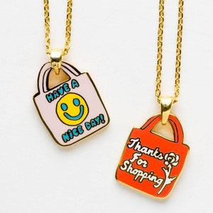 Have A Nice Day Double Sided Pendant - Tigertree