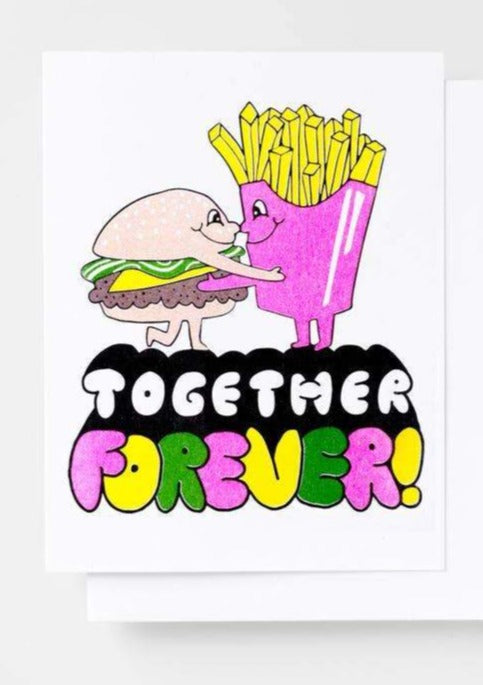 Together Forever Risograph Card - Tigertree