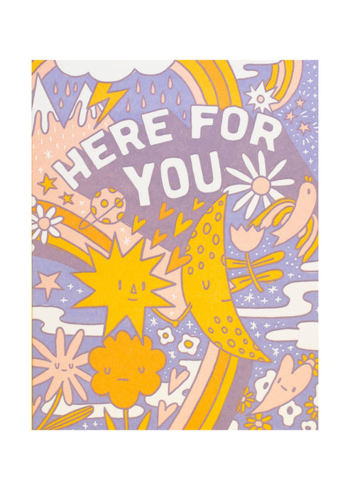 Here for You Card - Tigertree