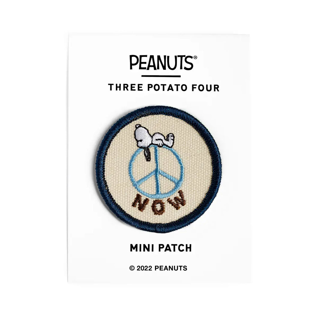 Snoopy Peace Now Mini Patch - Tigertree
