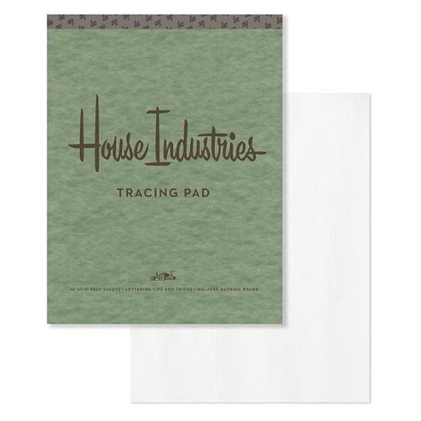 House Industries Tracing Pad - Tigertree