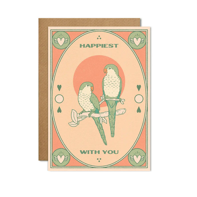 Happiest With You Card - Tigertree