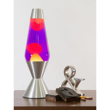 Load image into Gallery viewer, 16.3&quot; Yellow/Purple Lava Lamp - Tigertree

