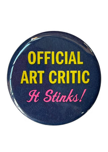Official Art Critic Pin - Tigertree