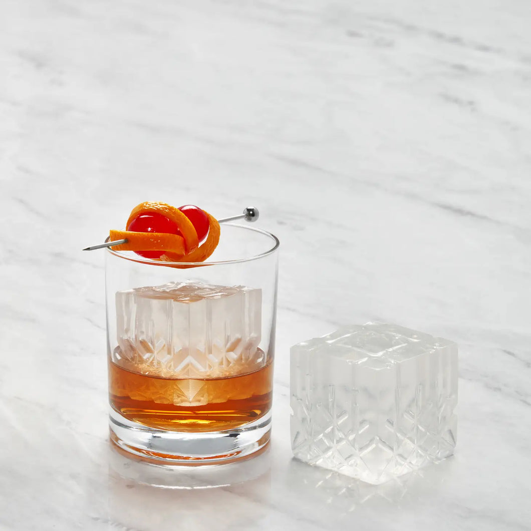 Cocktail Ice Tray, Crystal - Charcoal - Tigertree