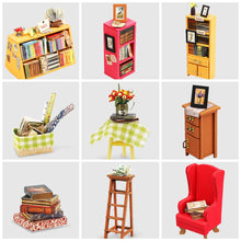 Load image into Gallery viewer, Sam&#39;s Study Room Dollhouse Kit - Tigertree
