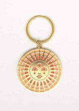 Load image into Gallery viewer, Sun Enamel Keychain - Tigertree
