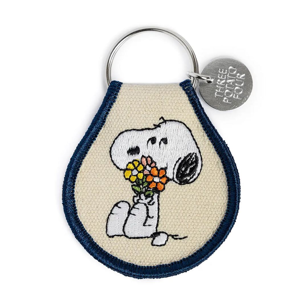 Snoopy Flower Patch Keychain - Tigertree