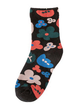 Load image into Gallery viewer, 70&#39;s Floral Socks - Tigertree

