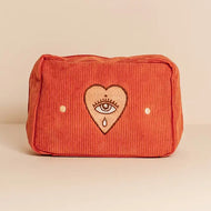 Corduroy Makeup Bag - Tigertree