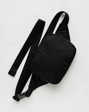 Load image into Gallery viewer, Puffy Fanny Pack - Black - Tigertree
