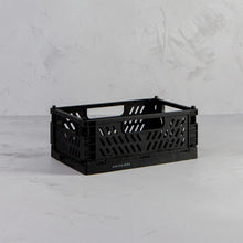 Load image into Gallery viewer, Tiny Folding Crate - Coal - Tigertree
