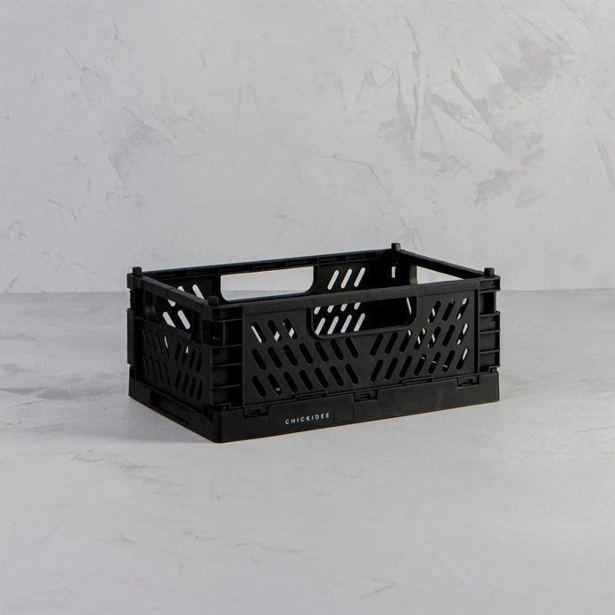 Tiny Folding Crate - Coal - Tigertree