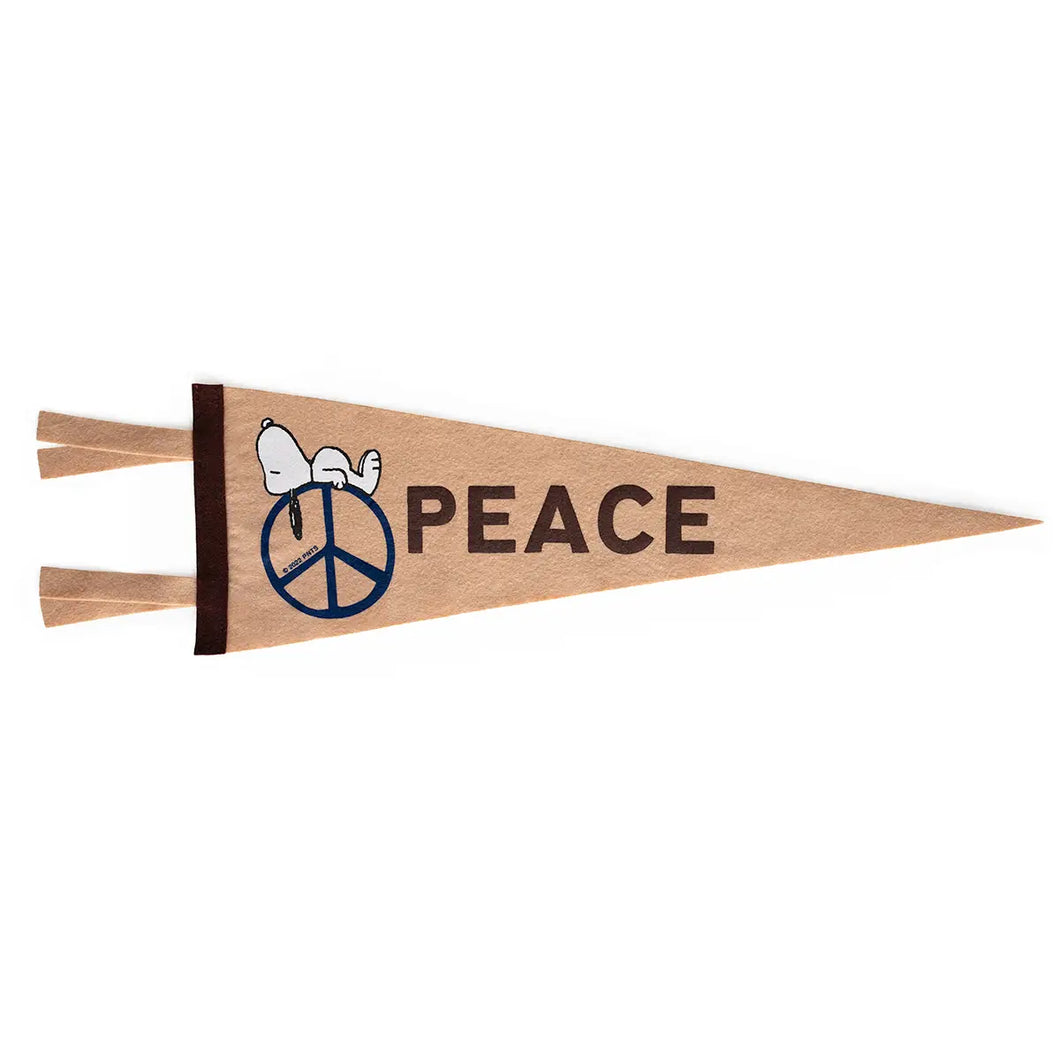 Snoopy Peace Pennant - Tigertree