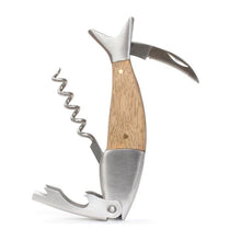 Load image into Gallery viewer, Lightwood Fish Corkscrew - Tigertree
