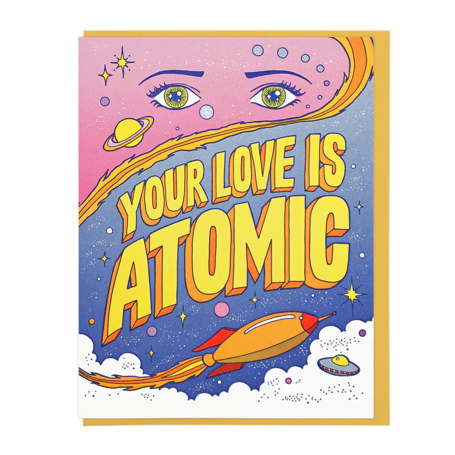 Your Love Is Atomic Card - Tigertree