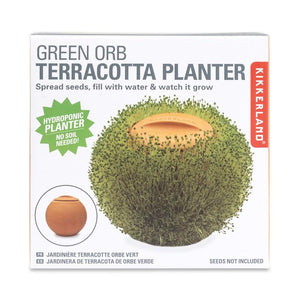 Green Orb Terracotta Planter - Tigertree