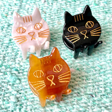 Load image into Gallery viewer, Acetate Cat Hair Clip - Tigertree
