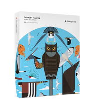 Load image into Gallery viewer, Charley Harper: Hawk Mountain 500-Piece Circular Jigsaw Puzzle - Tigertree
