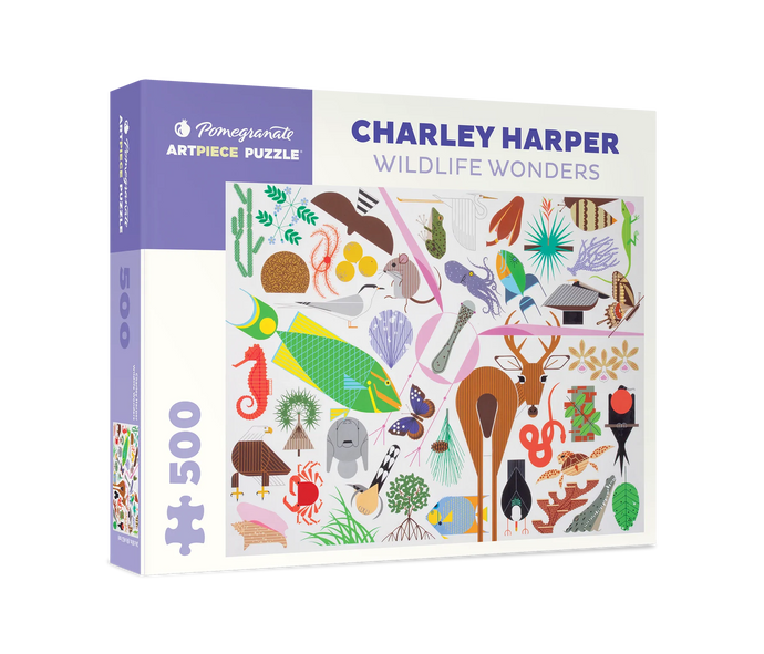 Charley Harper: Wildlife Wonders Jigsaw Puzzle - Tigertree