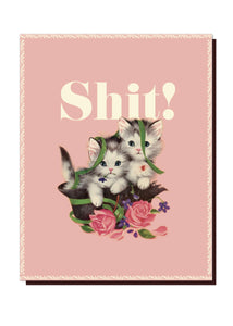 Sh*t Kitties Card - Tigertree