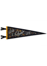 Load image into Gallery viewer, Lead a Quiet Life Pennant - Tigertree
