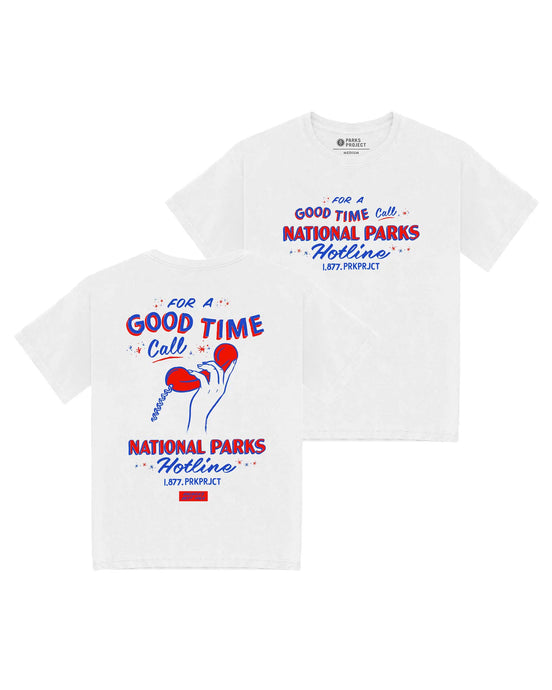 For a Good Time Call Parks Tee - Tigertree