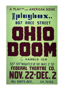 Ohio Doom Poster - Tigertree