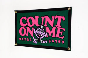 Count On Me Camp Flag - Tigertree