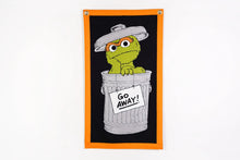 Load image into Gallery viewer, Oscar the Grouch Camp Flag - Tigertree

