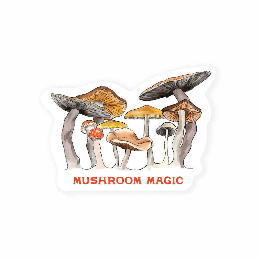 Mushroom Magic Sticker - Tigertree