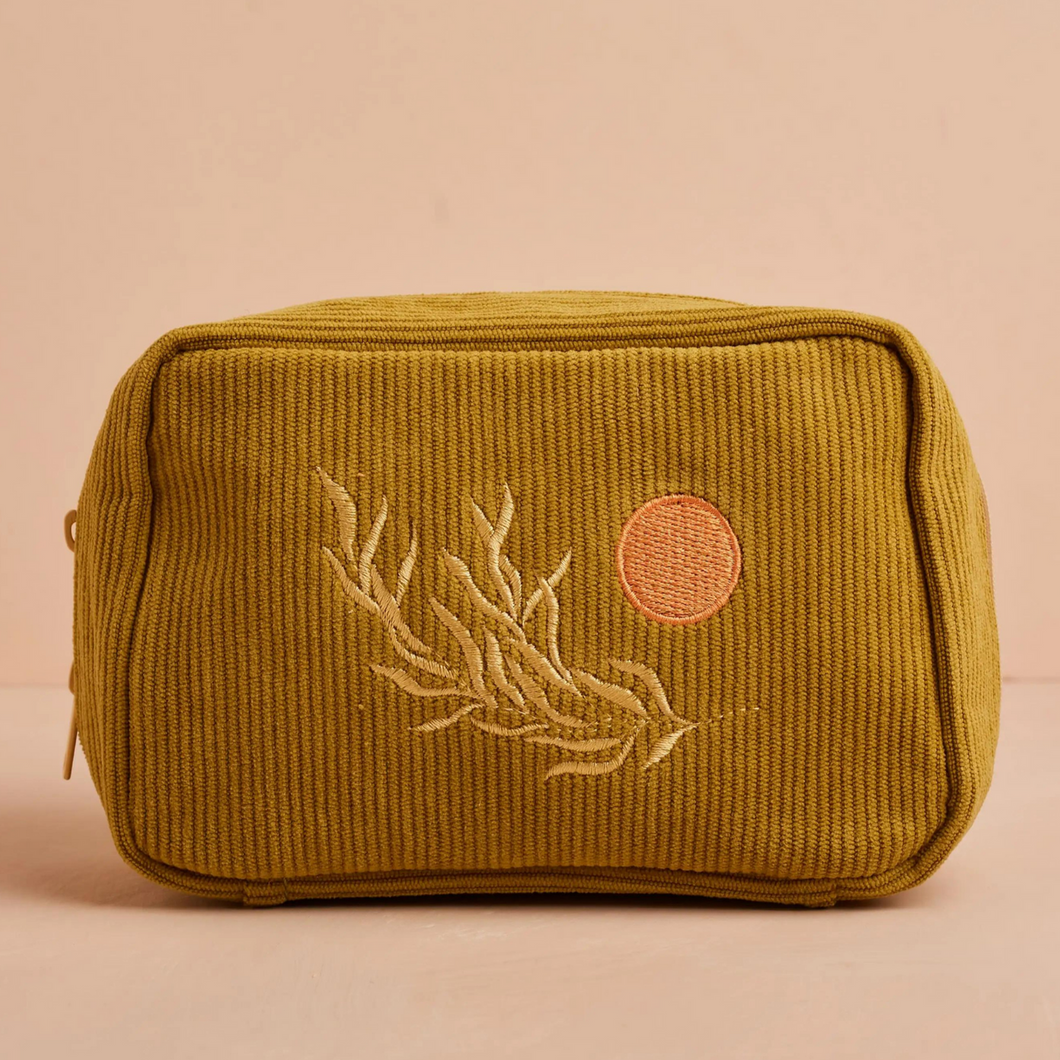 Corduroy Makeup Bag - Tigertree
