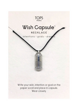 Load image into Gallery viewer, Wish Capsule Necklace - Tigertree
