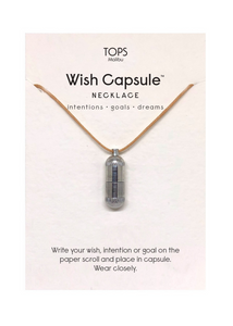 Wish Capsule Necklace - Tigertree