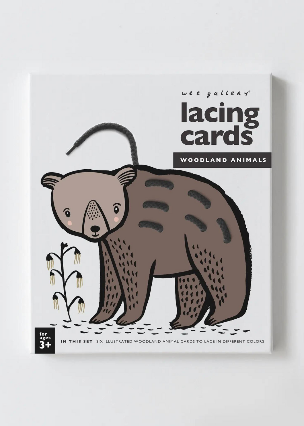 Lacing Cards - Woodland Animals - Tigertree