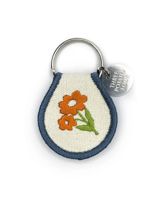 Orange Blossom Patch Keychain - Tigertree