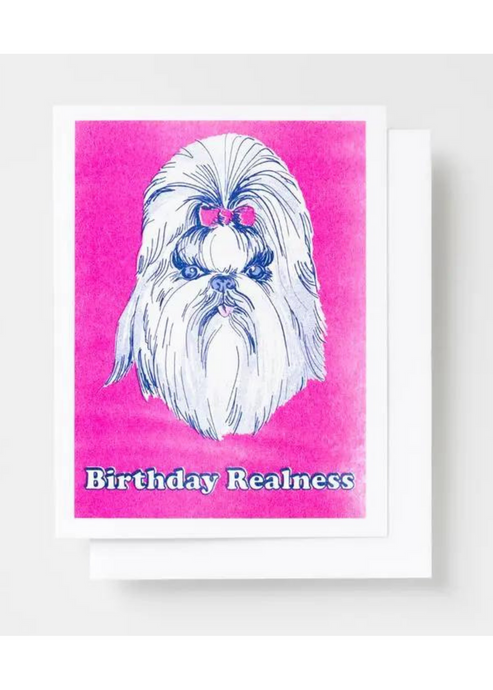 Birthday Realness Card - Tigertree